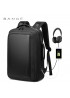 Классический деловой мужской рюкзак Bange (BGS56) с USB Черный