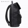 Чоловічий рюкзак Rolltop Bange (G65) з USB Чорний