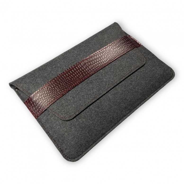 Чохол для ноутбука Universal Macbook 13,3 Empire Leather Craft (VL-0040H) Бордовий