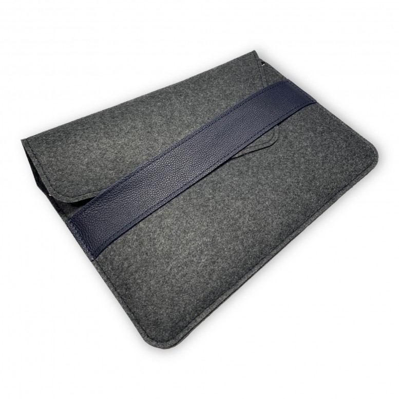 Чохол для ноутбука Universal Macbook 13,3 Empire Leather Craft (VL-0015H) Темно-синій