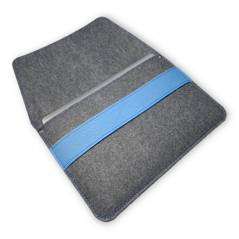 Чохол для ноутбука Universal 10"-14" Empire Leather Craft (VL-0024H-14) Sky Blue