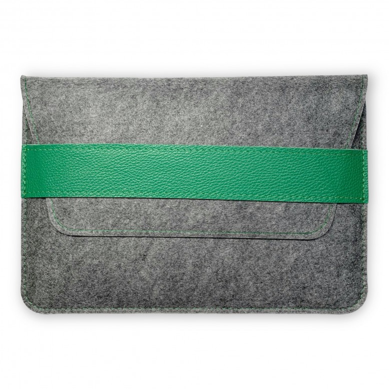 Чохол для ноутбука Universal 10"-14" Empire Leather Craft (VL-0027V-14) Зелений