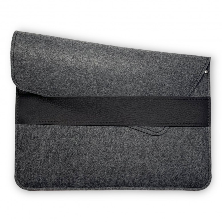 Чохол для ноутбука Universal Macbook 13,3 Empire Leather Craft (VL-0032H) Чорний Матовий