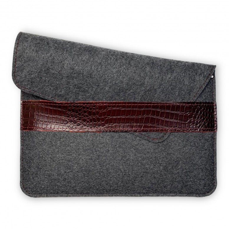 Чохол для ноутбука Universal 10"-14" Empire Leather Craft (VL-0040H-14) Dark Red