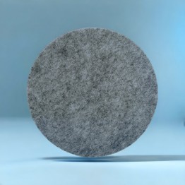Набір із 4 круглих підставок костерів під чашки кружки 10*10 см Anthracite-0704 сірий