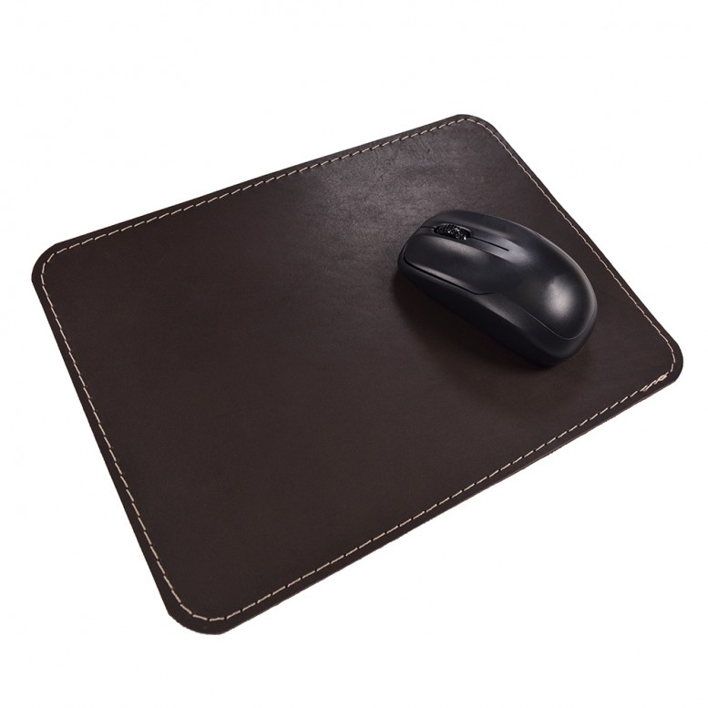 Шкіряний килимок для миші Leather Craft (cover1) Темно-коричневий