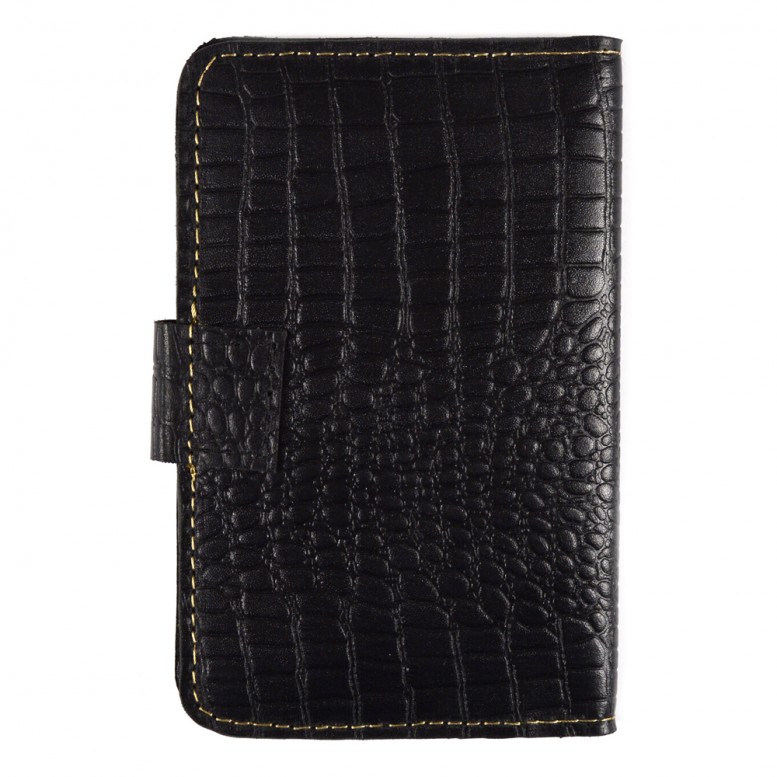 Шкіряний гаманець Empire Leather Craft (WB-crkdl) Чорний