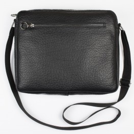 Чоловіча сумка Empire Leather Craft (ac-men-leather-buffalo) Чорна